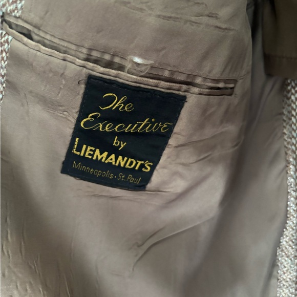 Brown Harris Tweed Sportcoat 40L - Picture 3 of 11